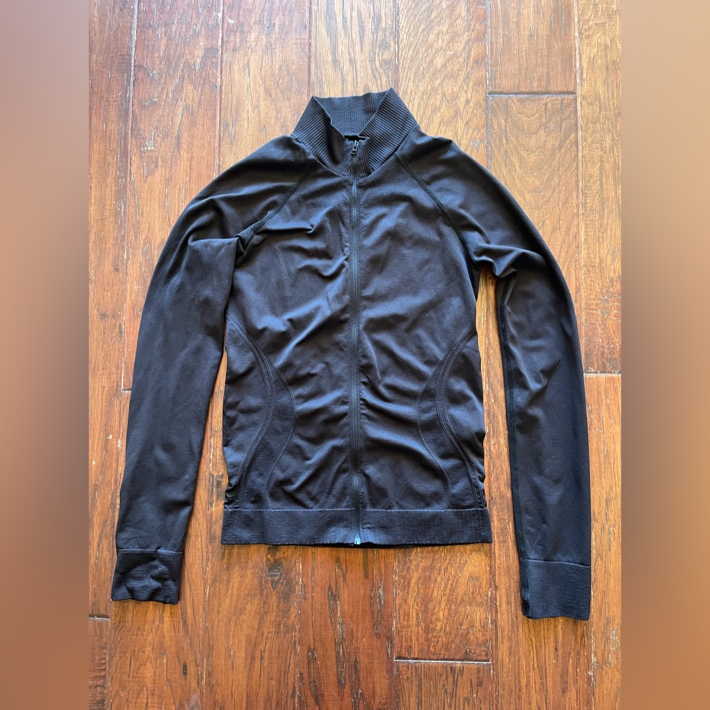 Aeropostale - Live Love Dream Black Track Jacket Size Small